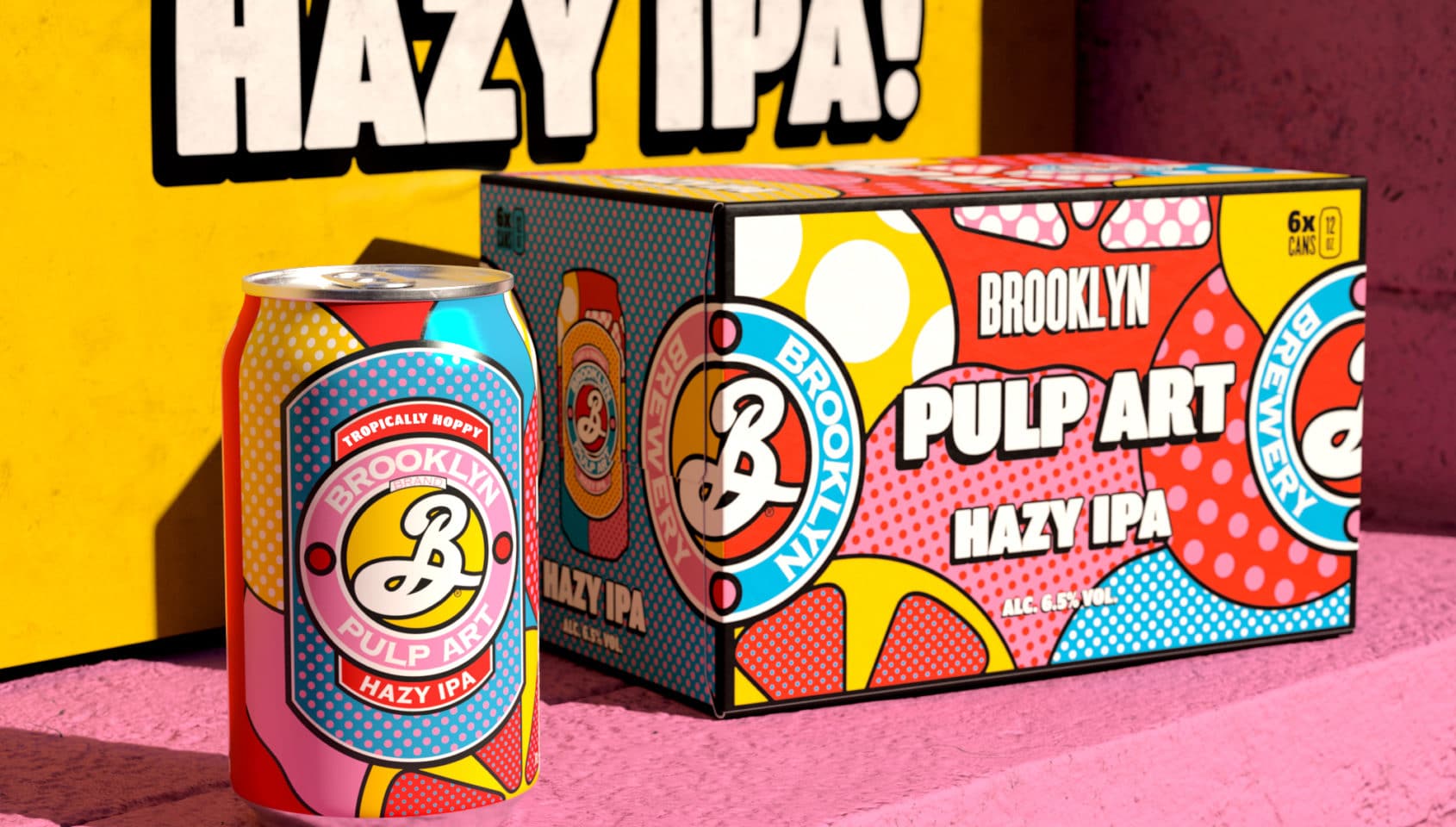 Pulp Art Hazy IPA Brooklyn Brewery