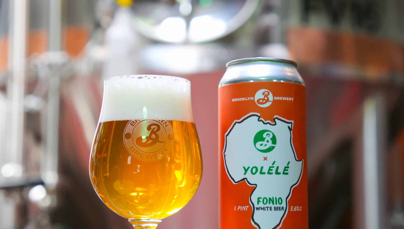 Brooklyn Brewery x Yolélé Fonio White Beer | Brooklyn Brewery